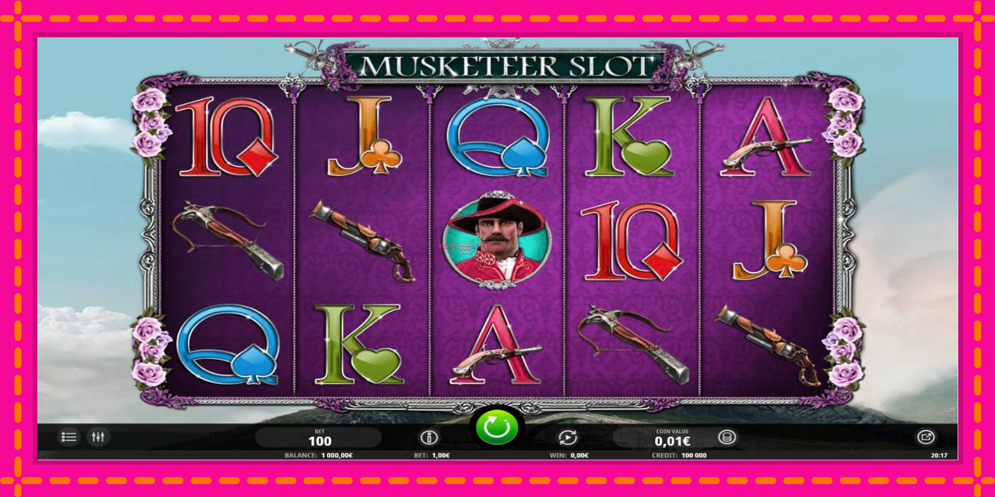 Безплатна игра в Musketeer Slot без регистрация, картина 2