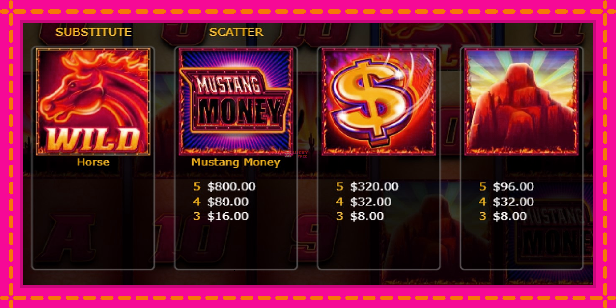 Безплатна игра в Mustang Money Raging Roosters без регистрация, картина 4