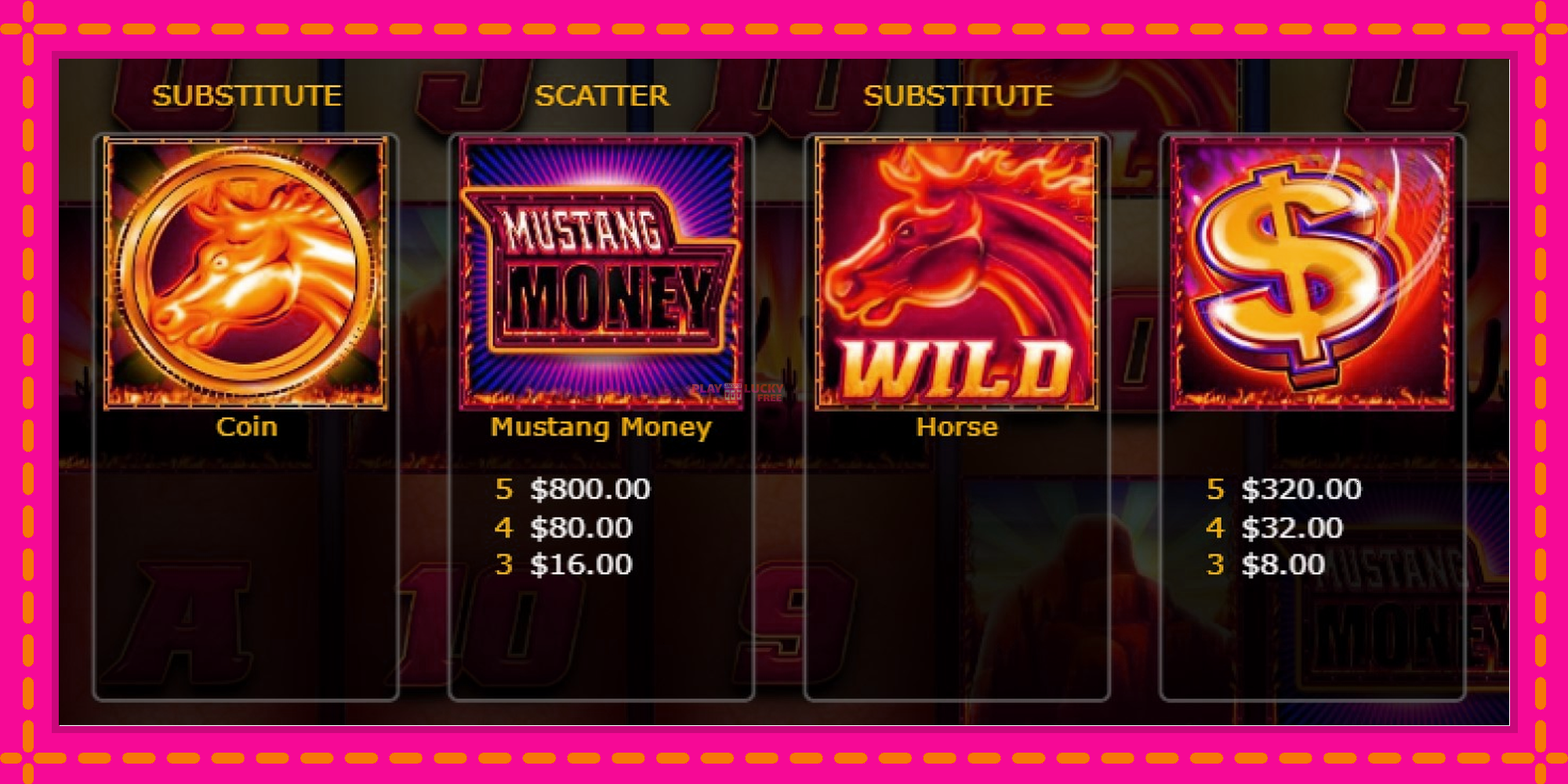 Безплатна игра в Mustang Money Raging Roosters без регистрация, картина 6