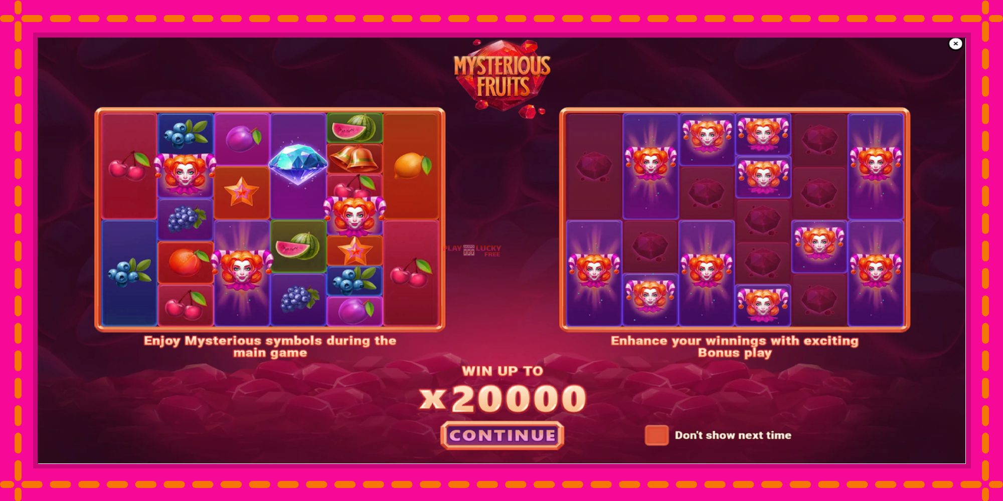 Безплатна игра в Mysterious Fruits без регистрация, картина 1