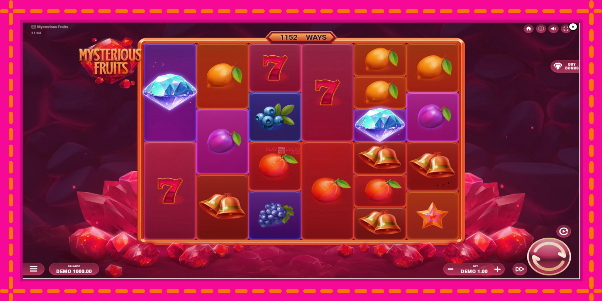 Безплатна игра в Mysterious Fruits без регистрация, картина 2