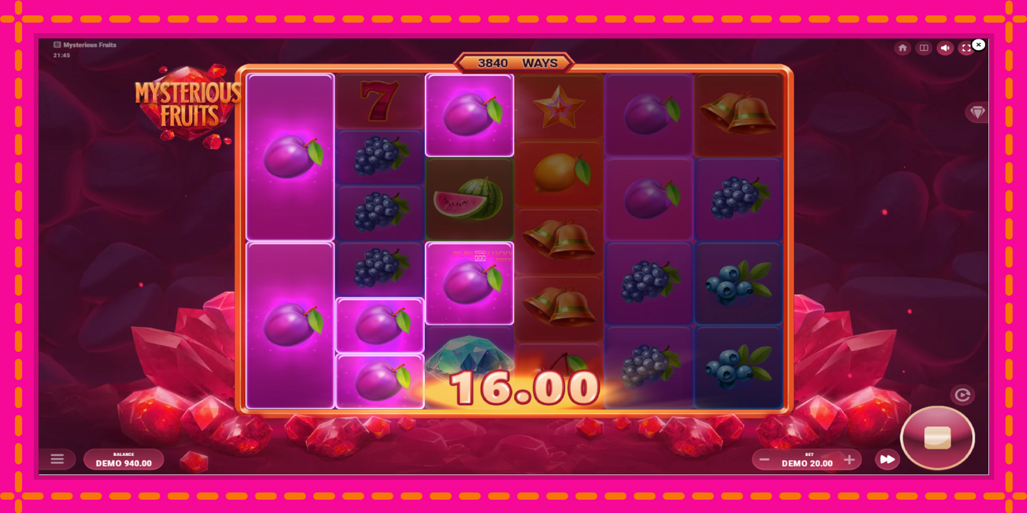 Безплатна игра в Mysterious Fruits без регистрация, картина 3