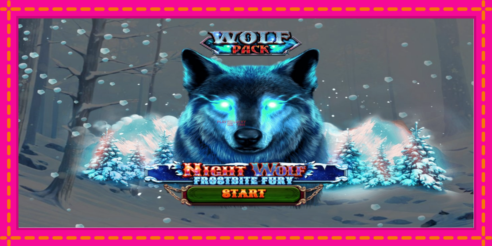 Безплатна игра в Night Wolf - Frostbite Fury без регистрация, картина 1