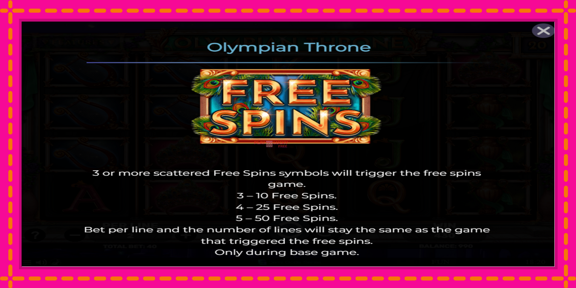 Безплатна игра в Olympian Throne без регистрация, картина 5