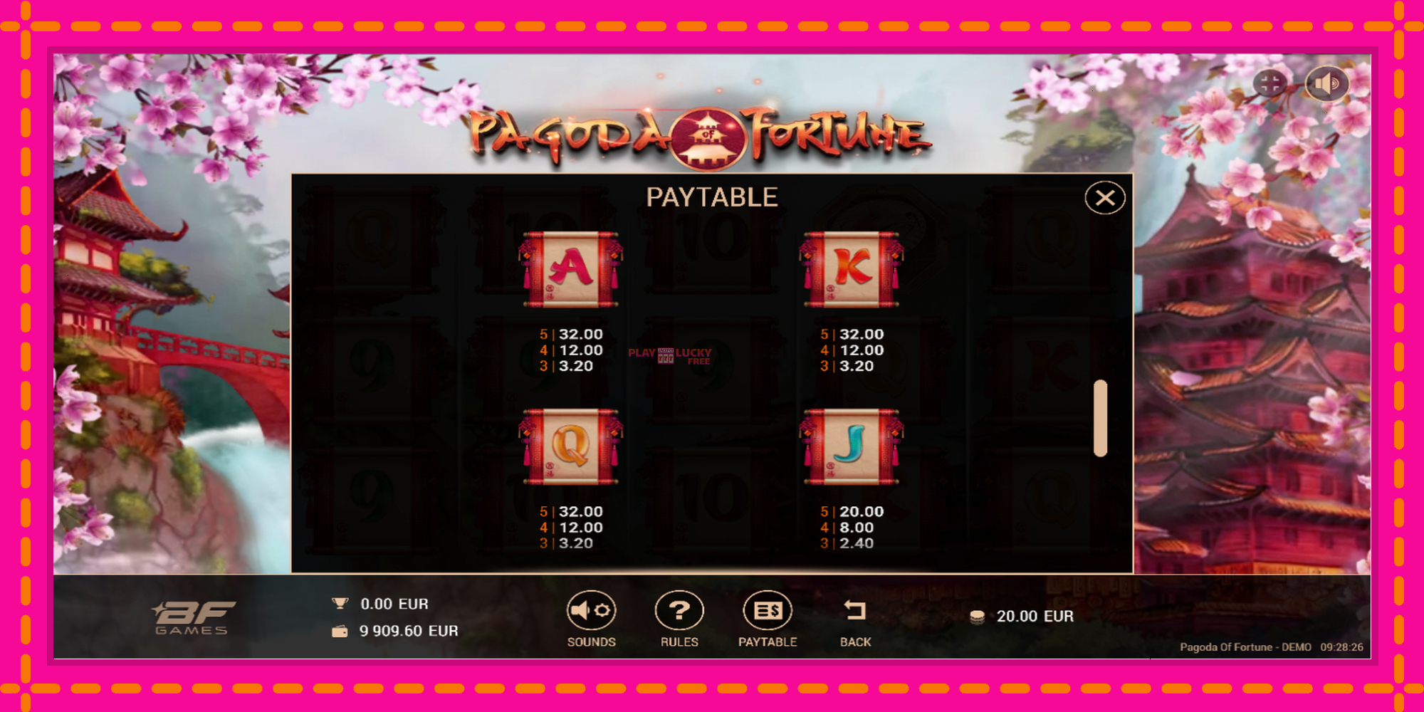 Безплатна игра в Pagoda of Fortune без регистрация, картина 6