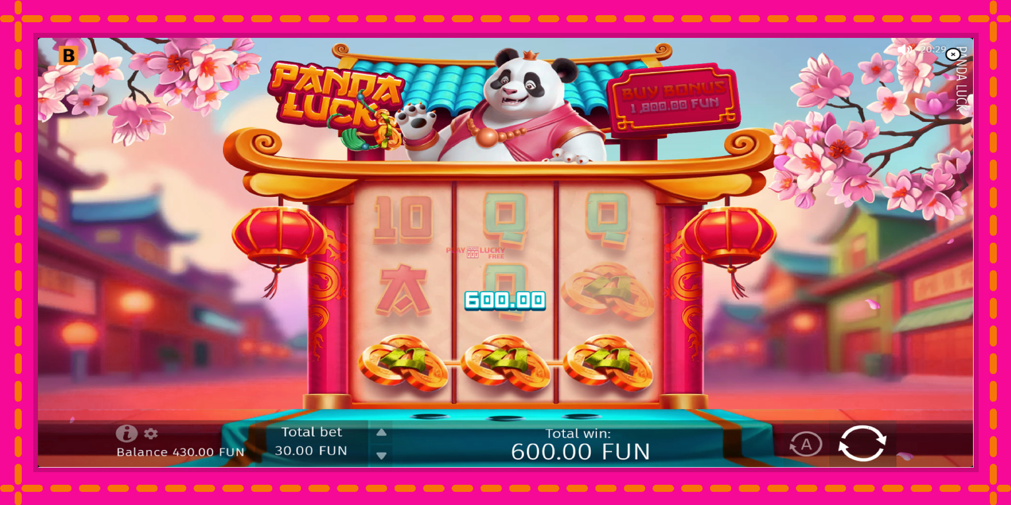 Безплатна игра в Panda Luck без регистрация, картина 4