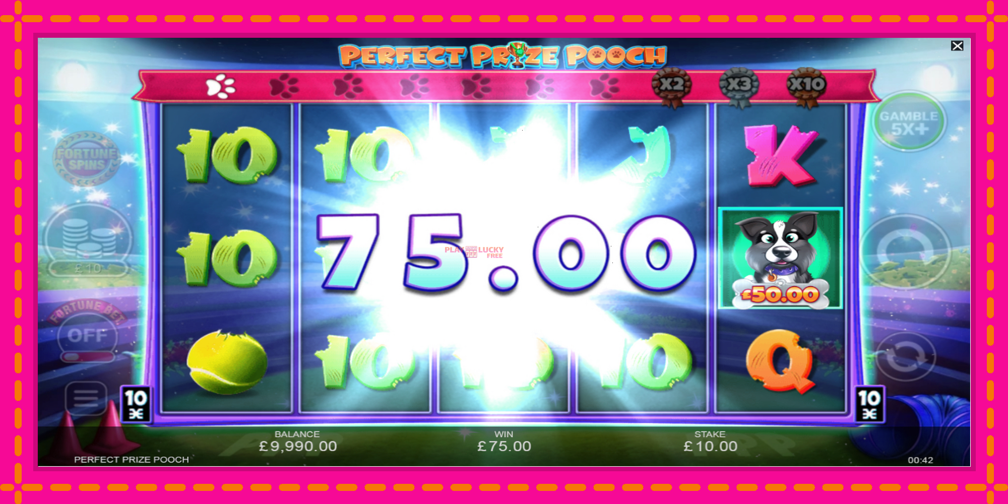 Безплатна игра в Perfect Prize Pooch без регистрация, картина 3