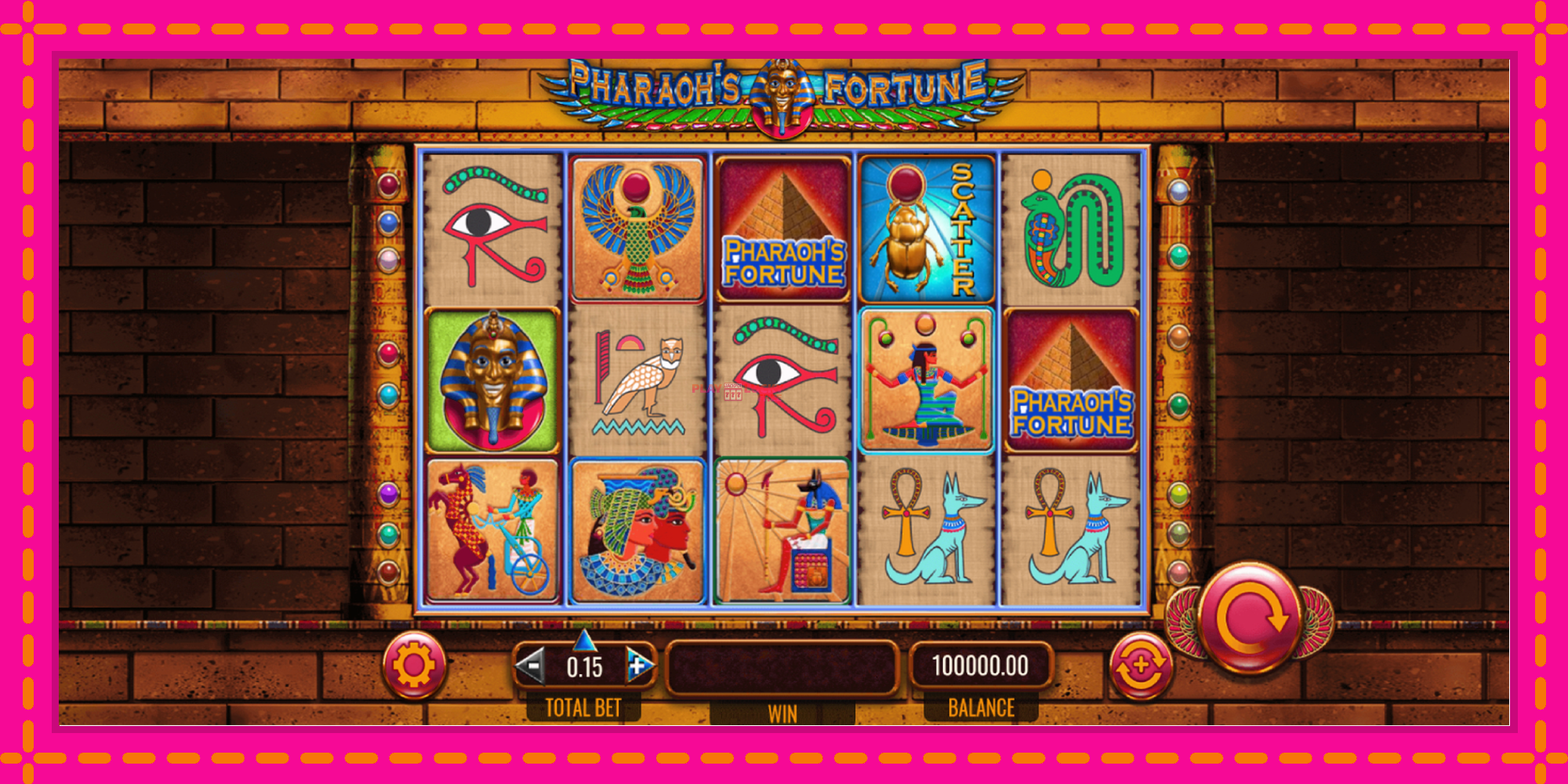 Безплатна игра в Pharaohs Fortune без регистрация, картина 2