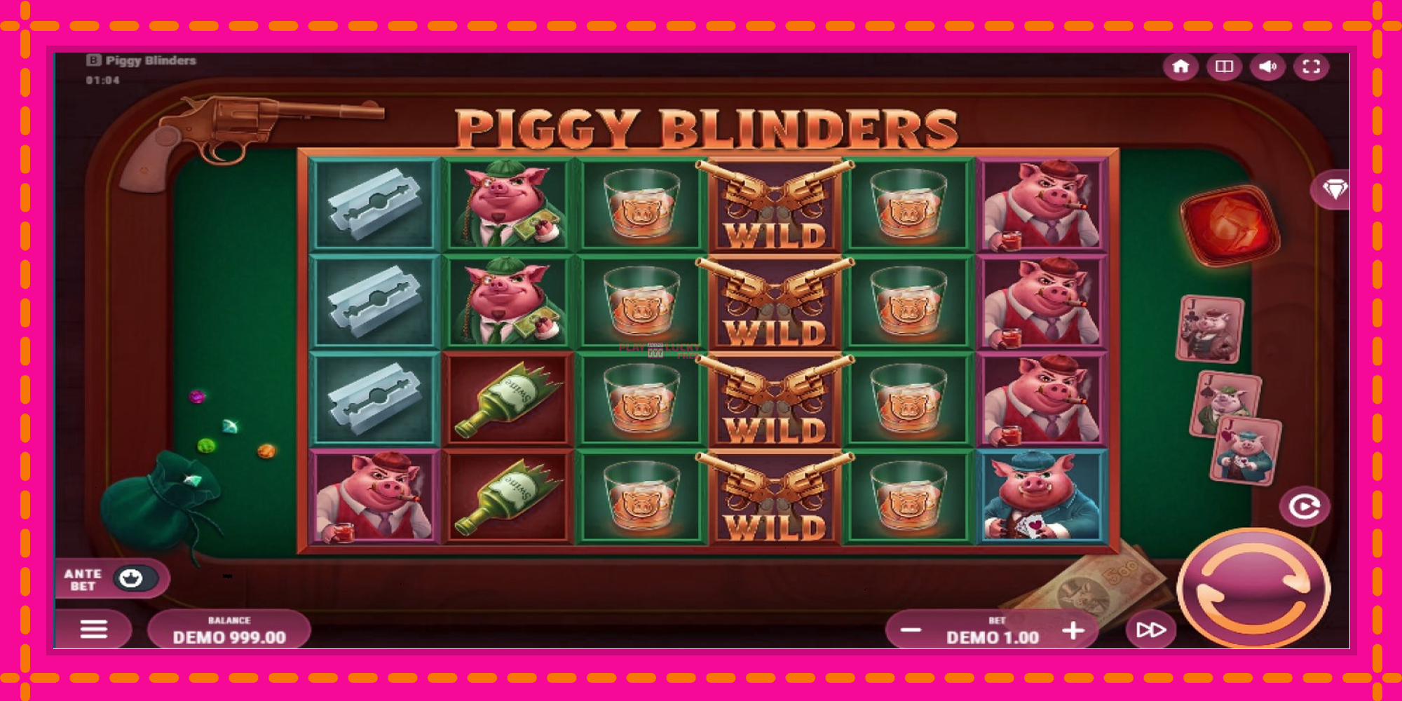 Безплатна игра в Piggy Blinders без регистрация, картина 2