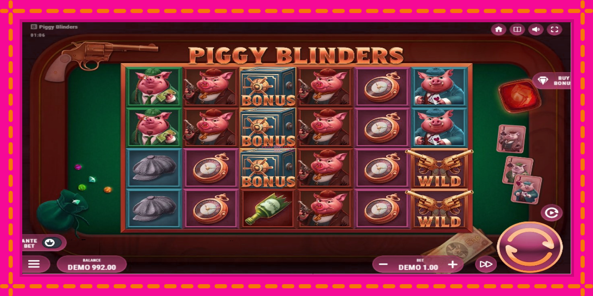 Безплатна игра в Piggy Blinders без регистрация, картина 3