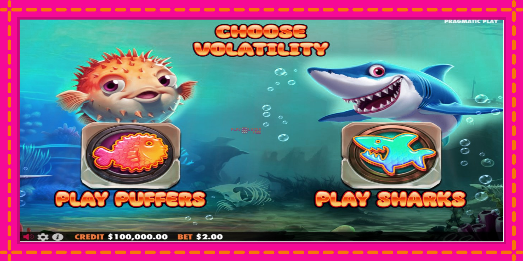 Безплатна игра в Puffers Vs Sharks без регистрация, картина 1