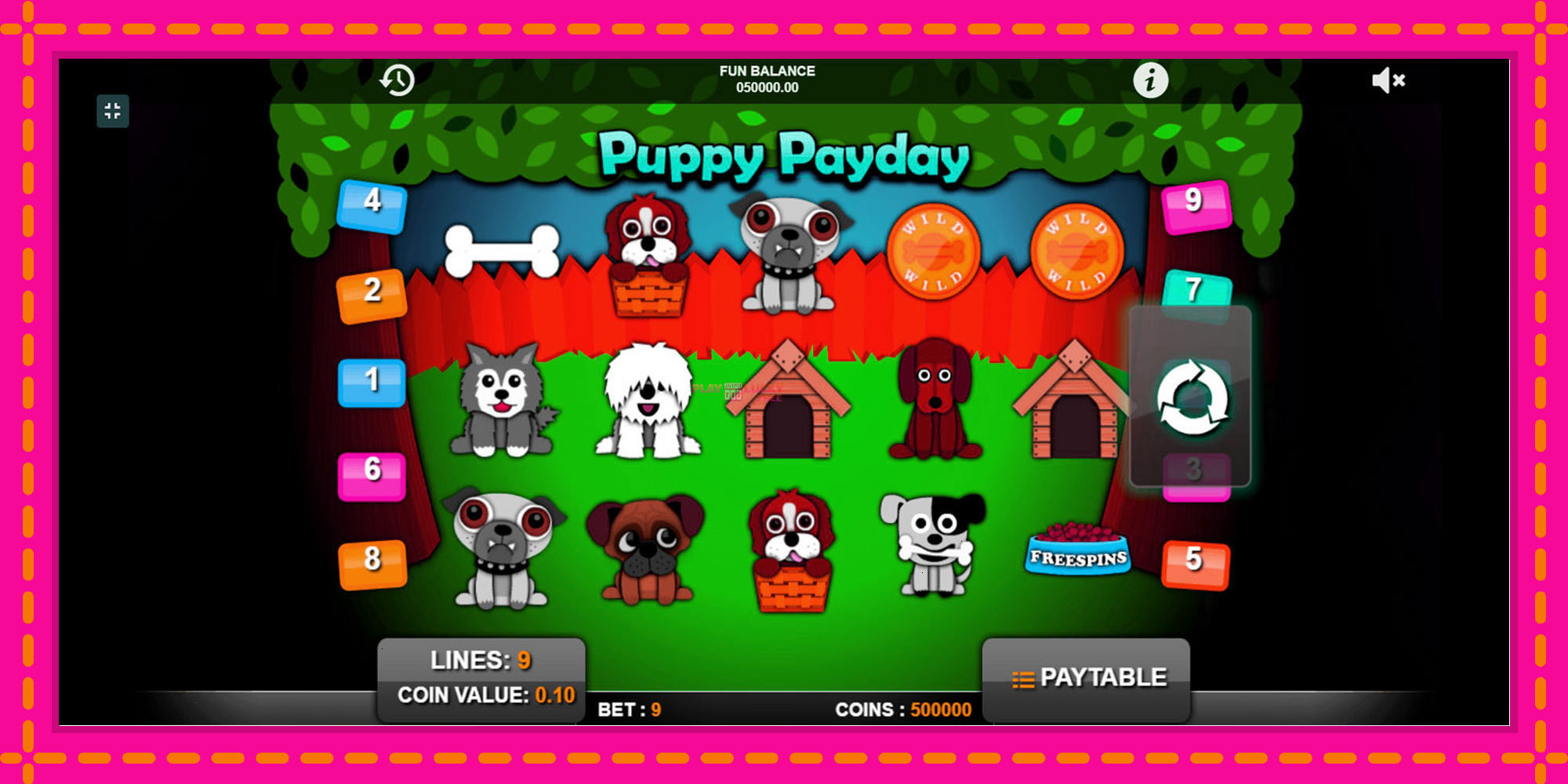 Безплатна игра в Puppy Payday без регистрация, картина 1