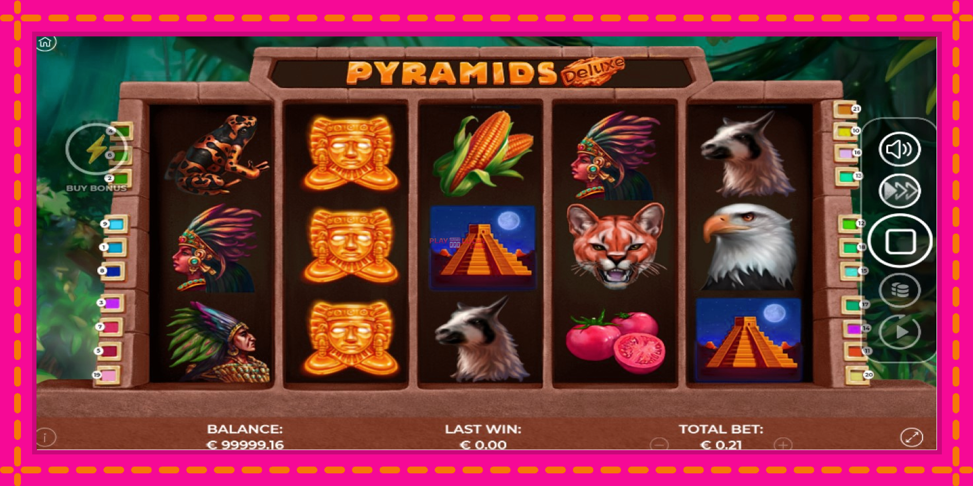 Безплатна игра в Pyramids Deluxe без регистрация, картина 3