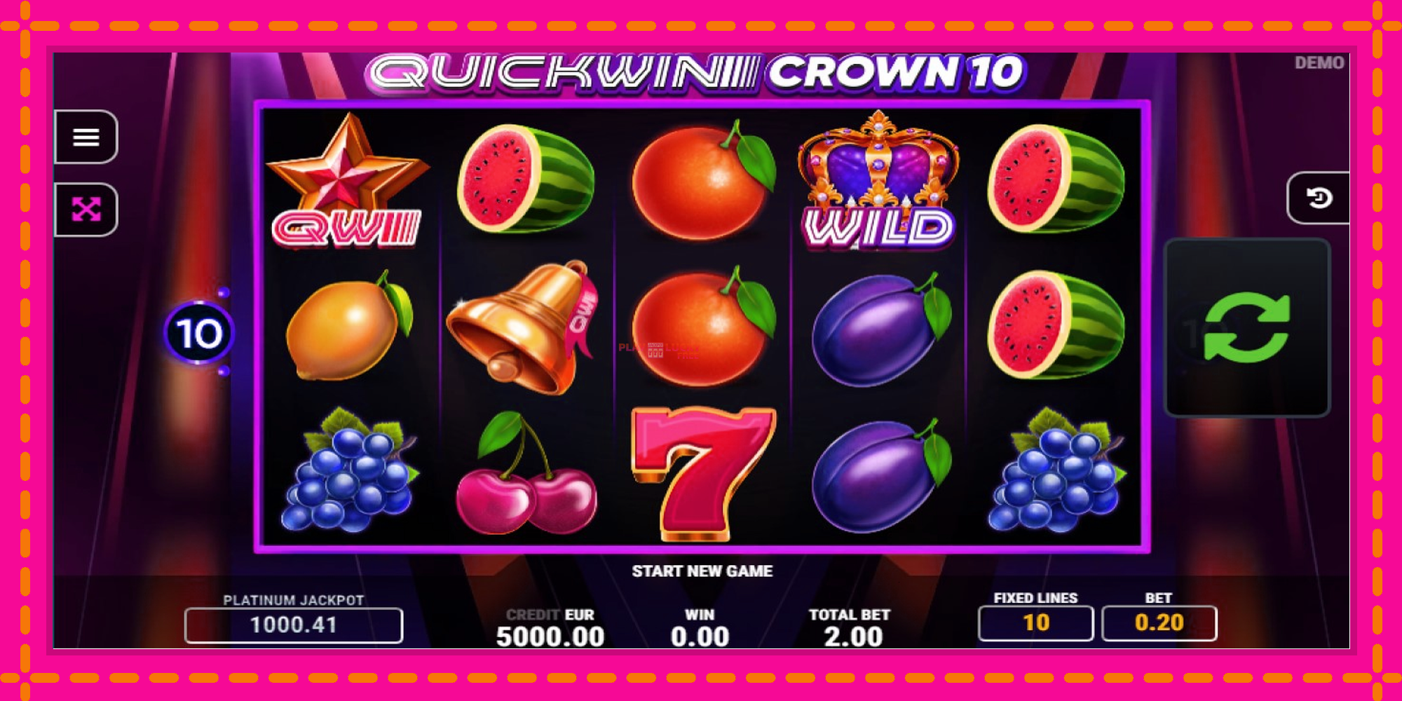 Безплатна игра в Quick Win Crown 10 без регистрация, картина 1