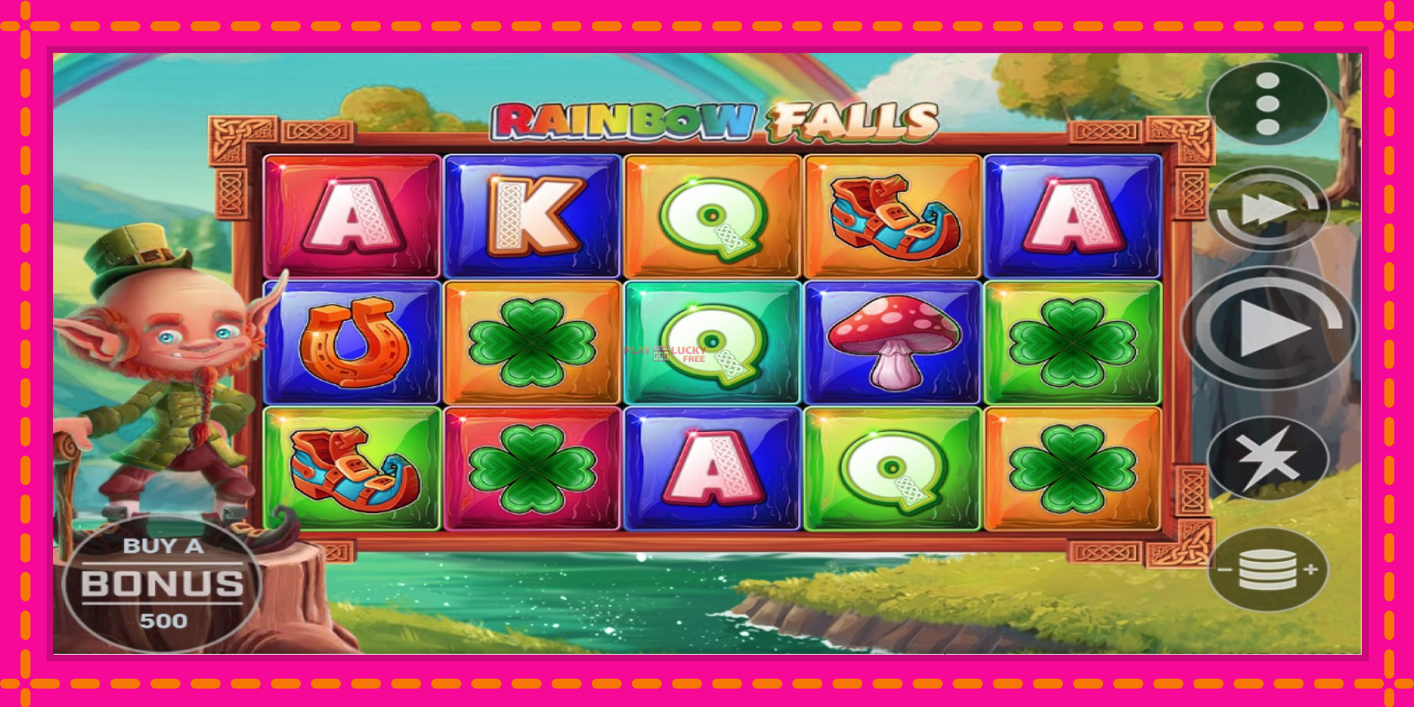 Безплатна игра в Rainbow Falls без регистрация, картина 1