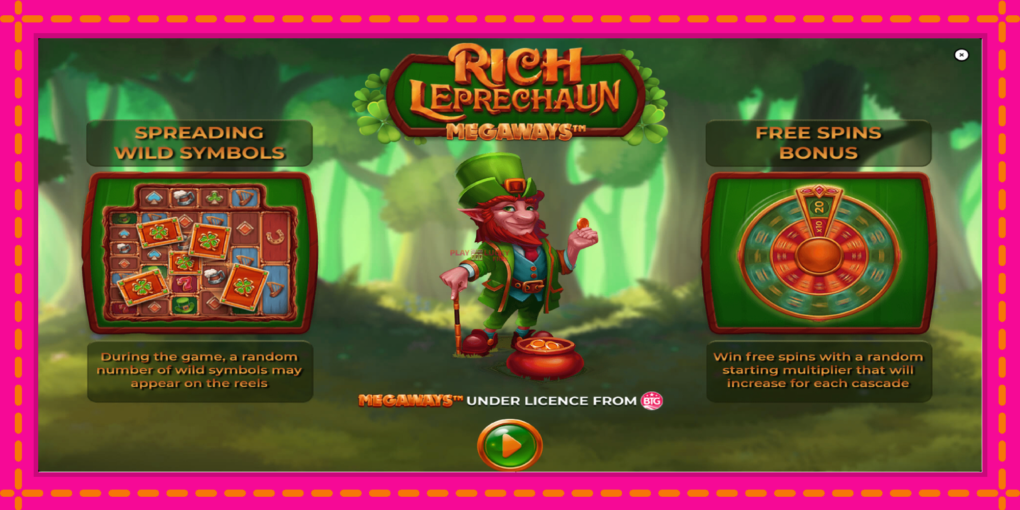 Безплатна игра в Rich Leprechaun Megaways без регистрация, картина 1