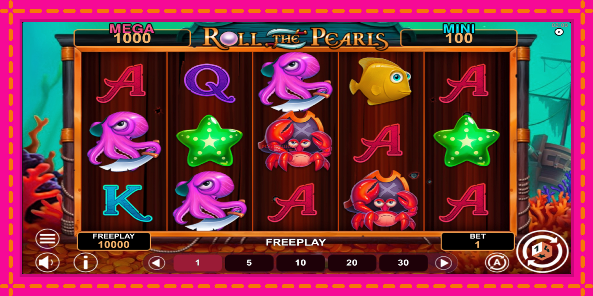 Безплатна игра в Roll The Pearls Hold & Win без регистрация, картина 2