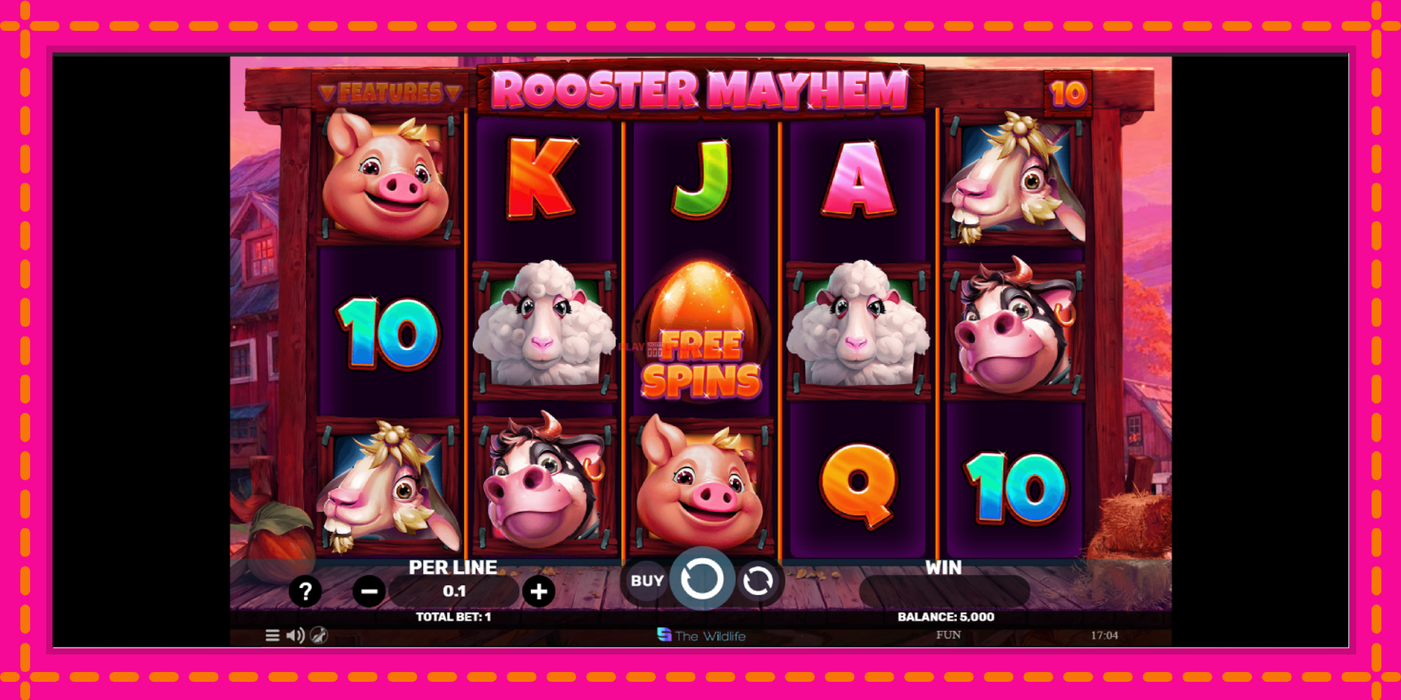 Безплатна игра в Rooster Mayhem без регистрация, картина 2