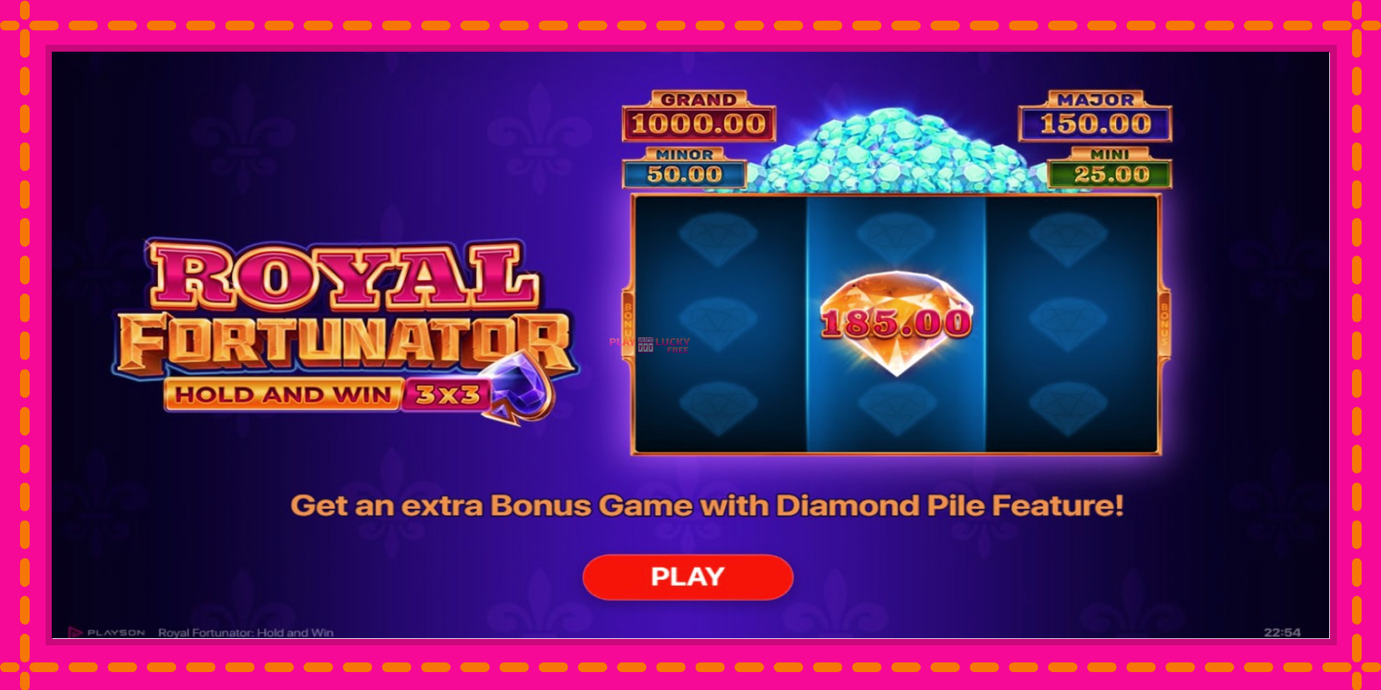 Безплатна игра в Royal Fortunator: Hold and Win без регистрация, картина 1