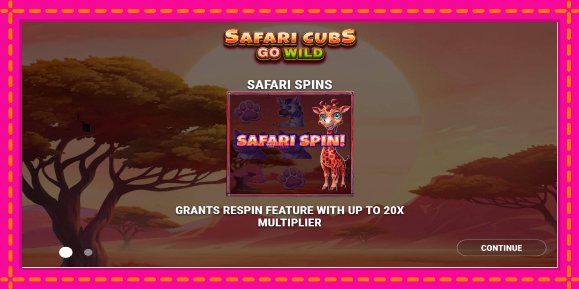 Безплатна игра в Safari Cubs Go Wild без регистрация, картина 1