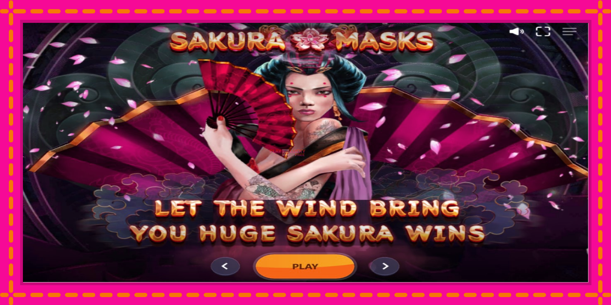 Безплатна игра в Sakura Masks без регистрация, картина 1