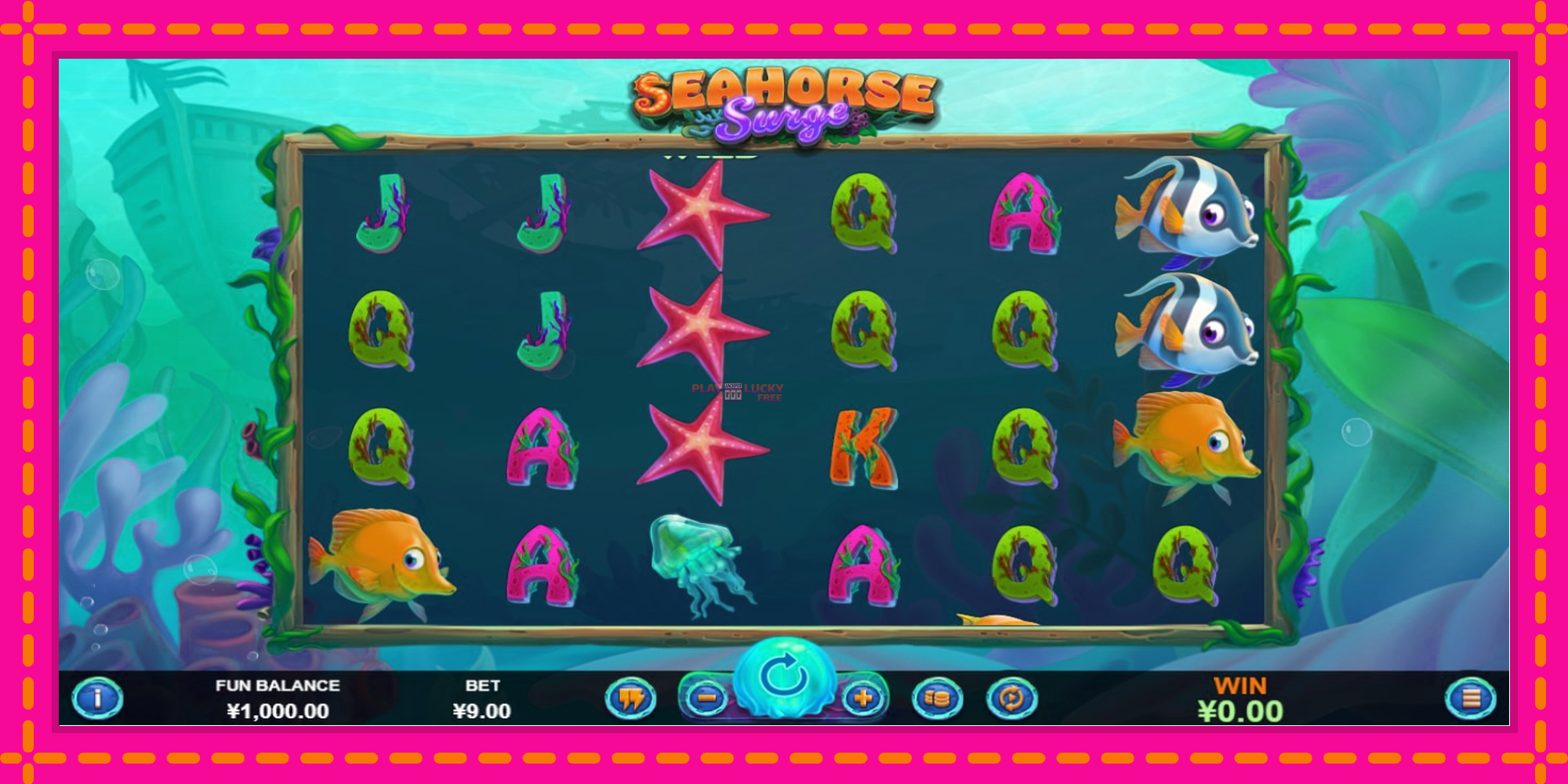 Безплатна игра в Seahorse Surge без регистрация, картина 1