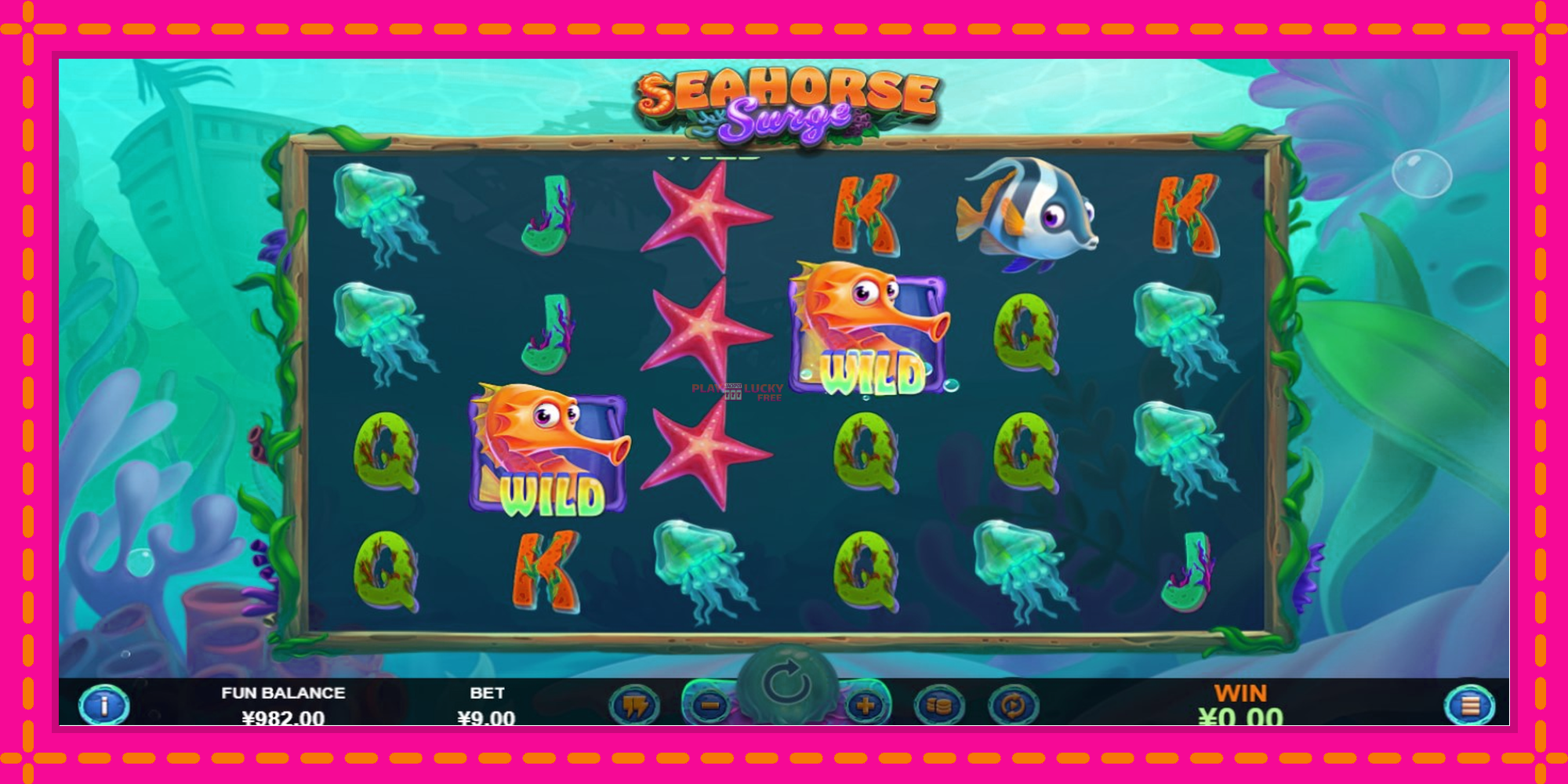 Безплатна игра в Seahorse Surge без регистрация, картина 2