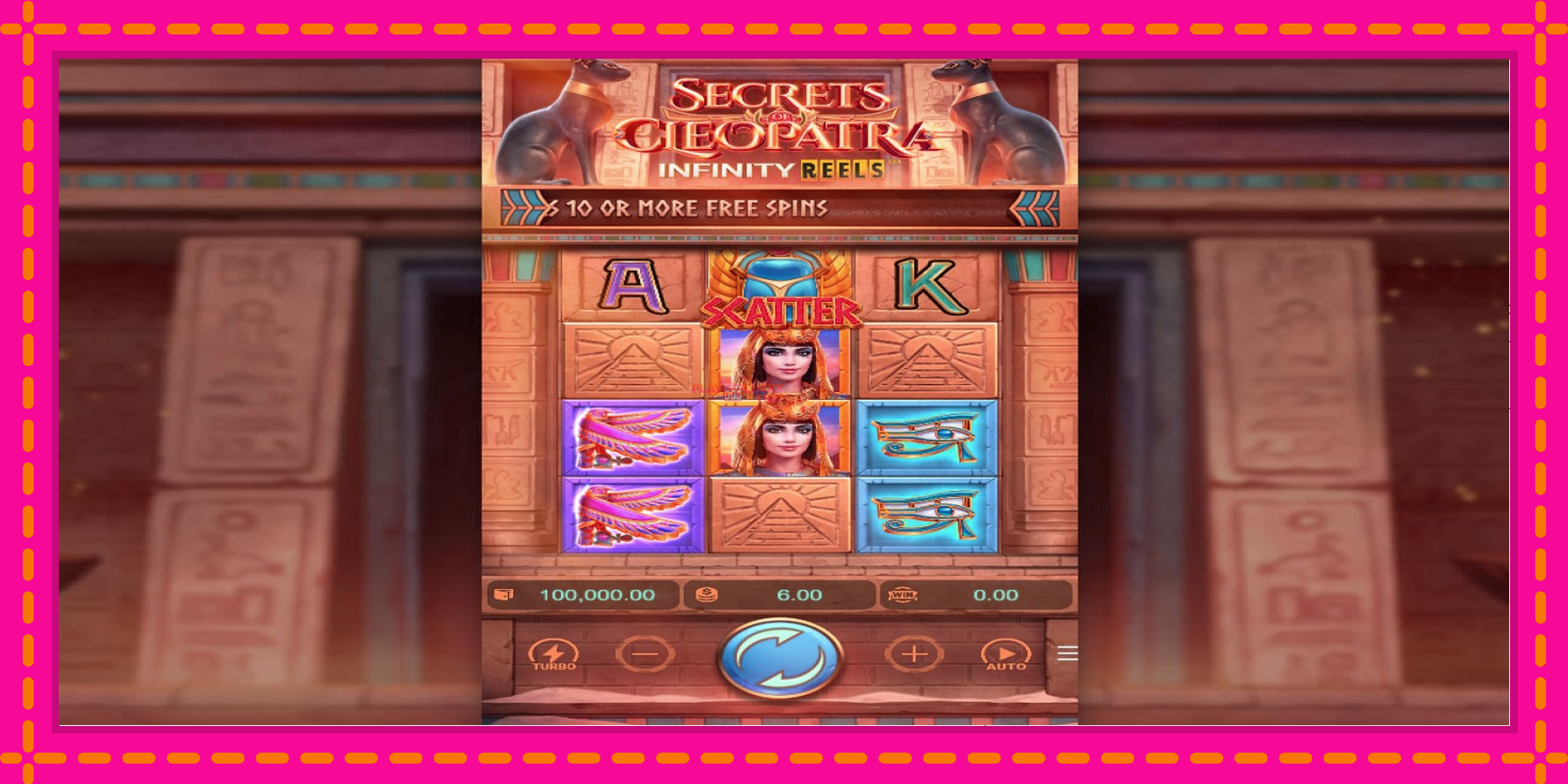 Безплатна игра в Secrets of Cleopatra без регистрация, картина 1