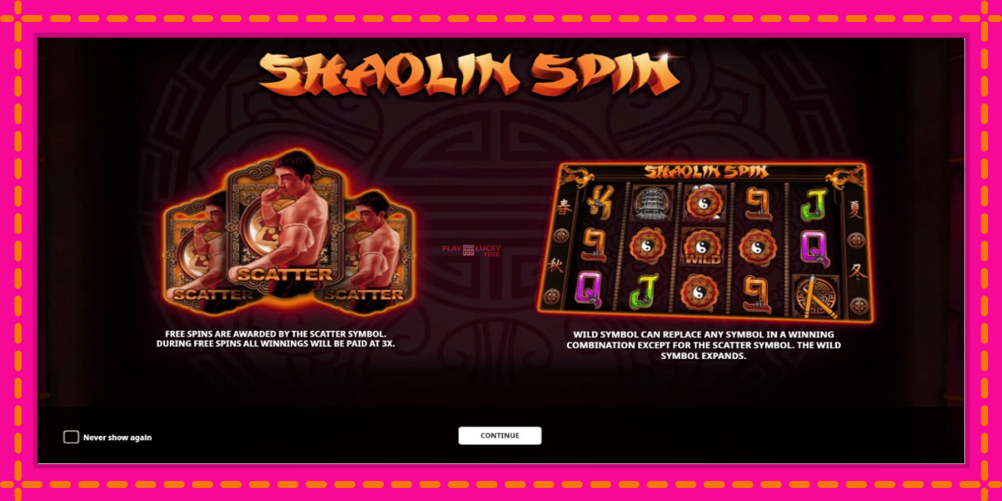 Безплатна игра в Shaolin Spin без регистрация, картина 1