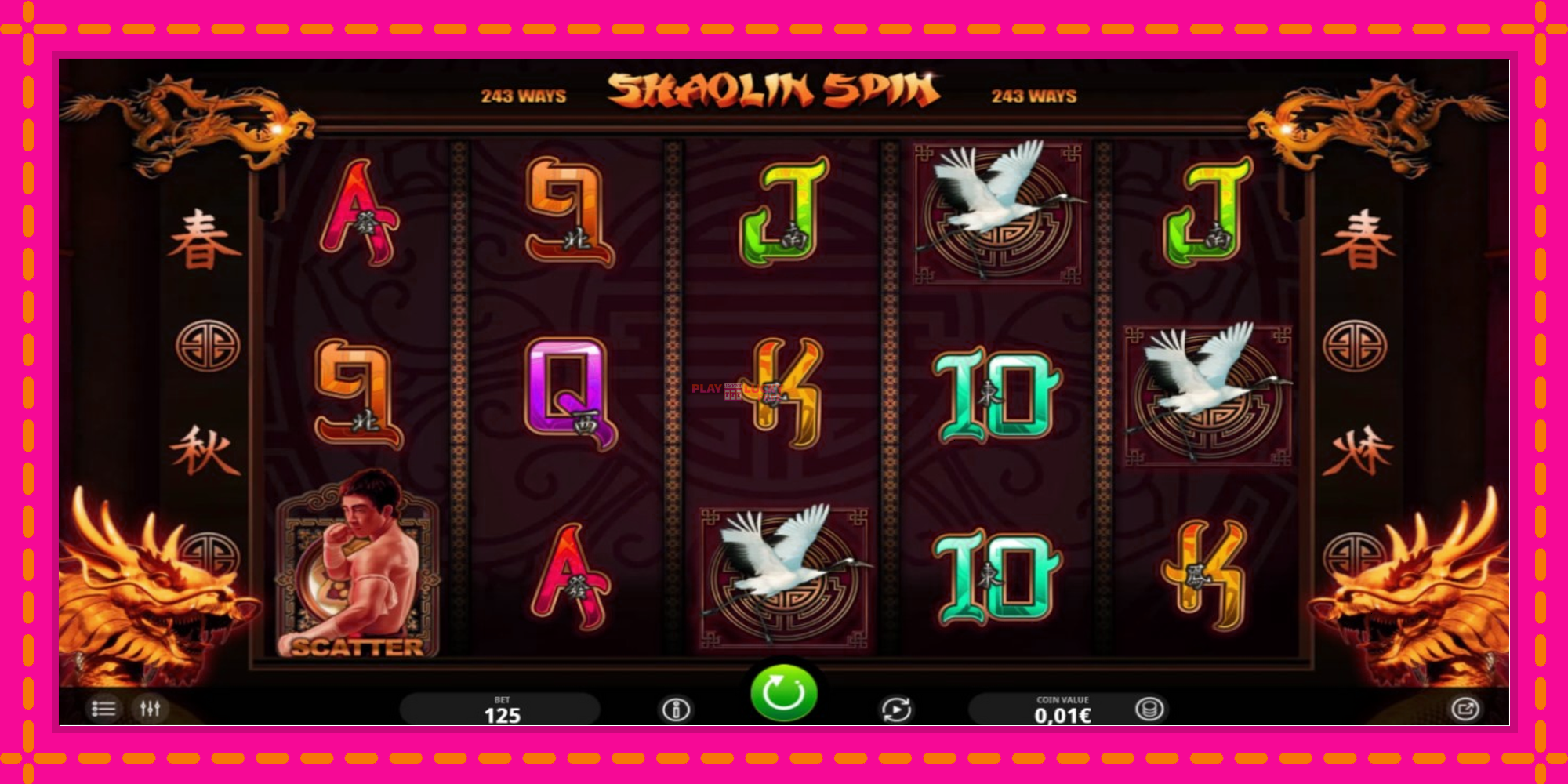 Безплатна игра в Shaolin Spin без регистрация, картина 2