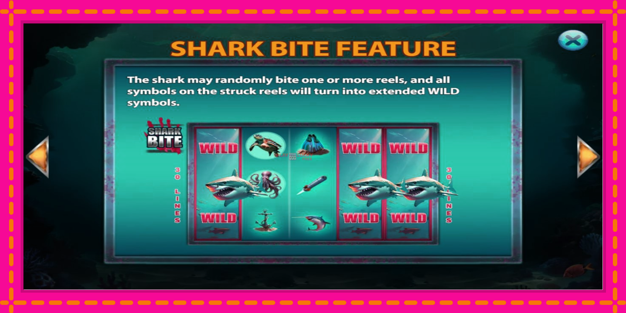 Безплатна игра в Shark Bite без регистрация, картина 5