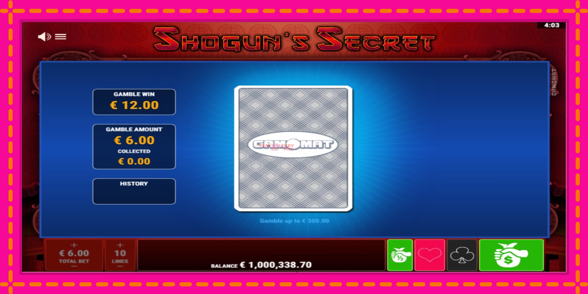 Безплатна игра в Shoguns Secret без регистрация, картина 4