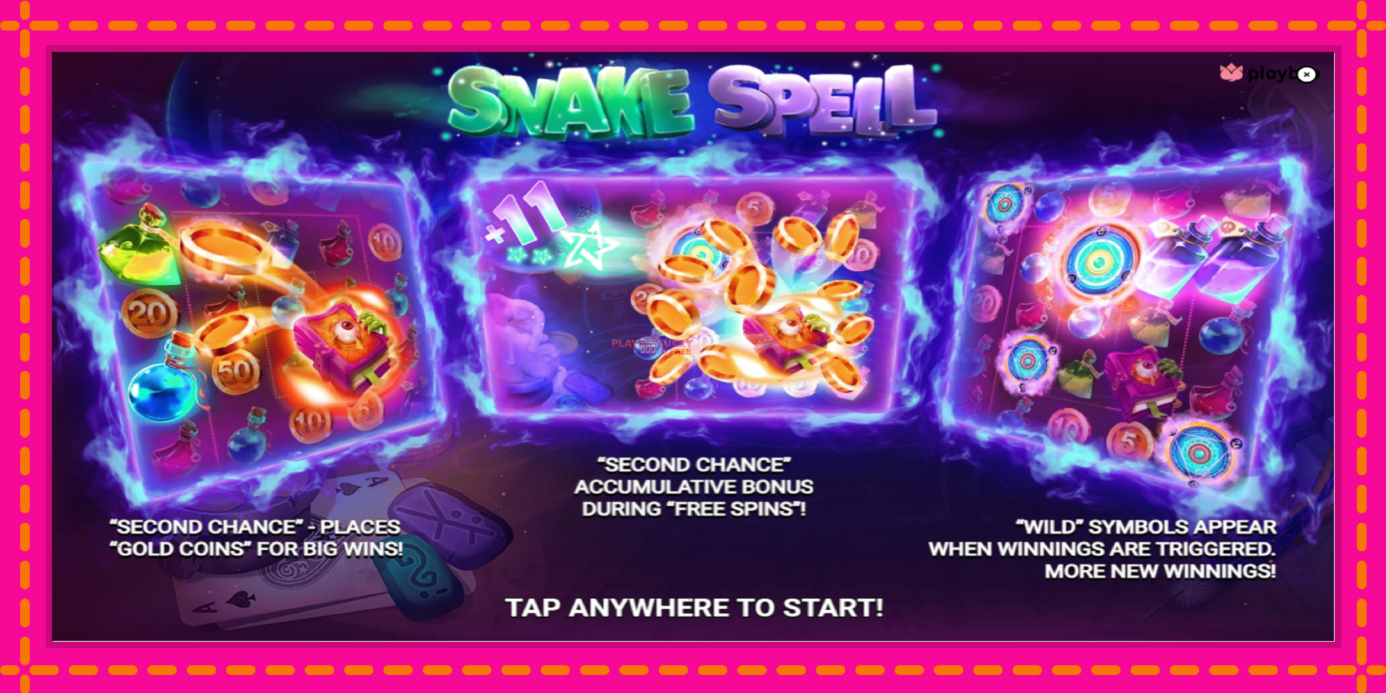 Безплатна игра в Snake Spell без регистрация, картина 1