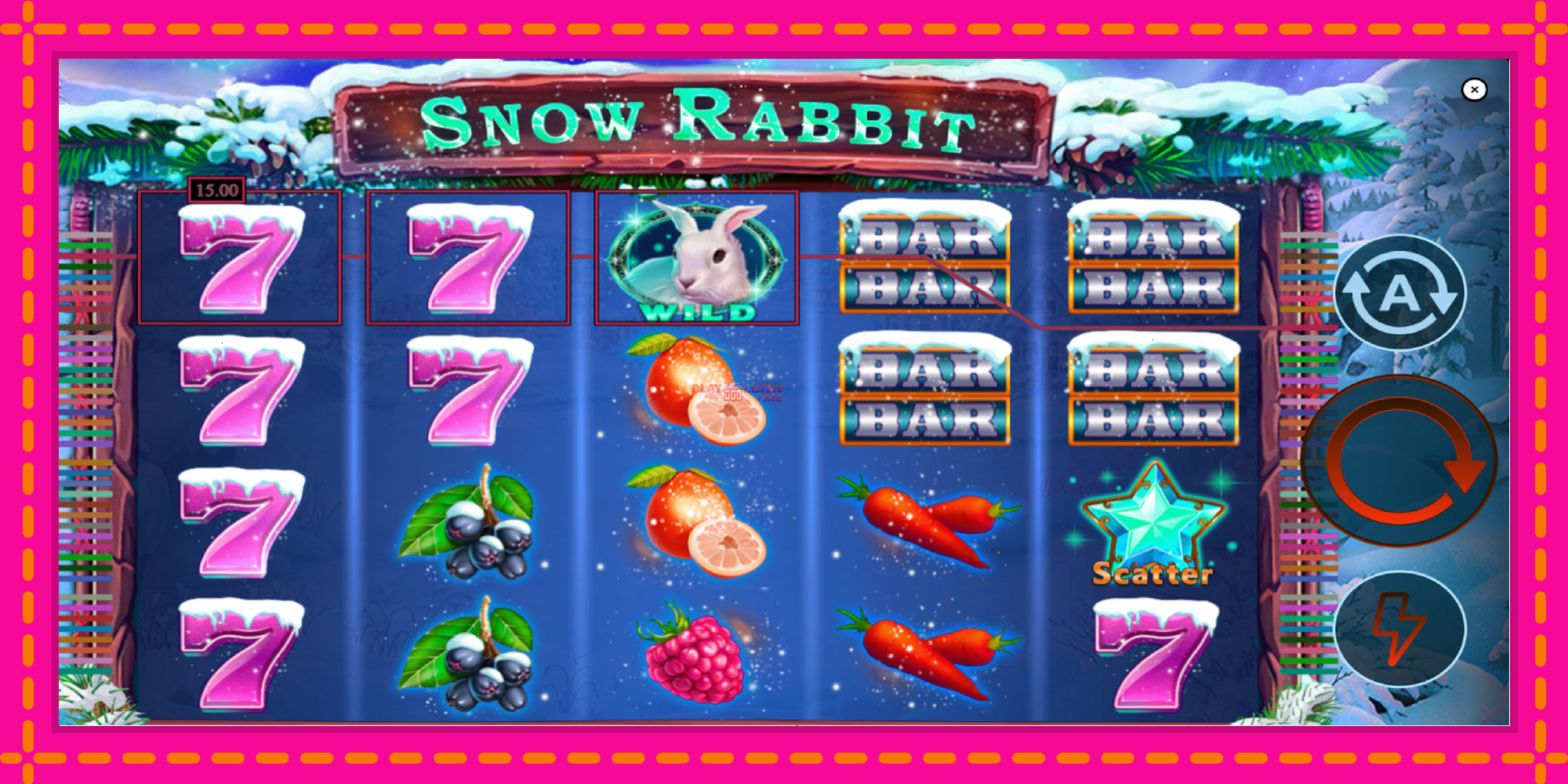 Безплатна игра в Snow Rabbit без регистрация, картина 3