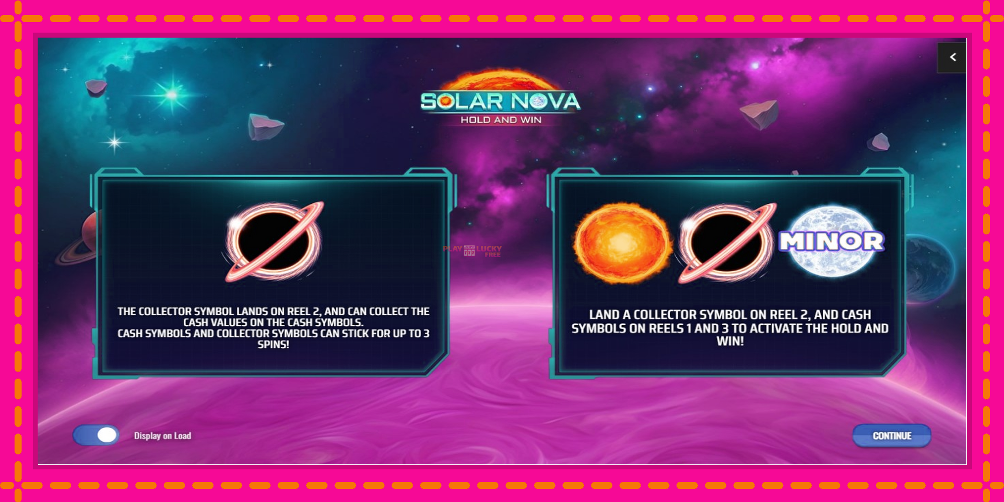 Безплатна игра в Solar Nova Hold and Win без регистрация, картина 1