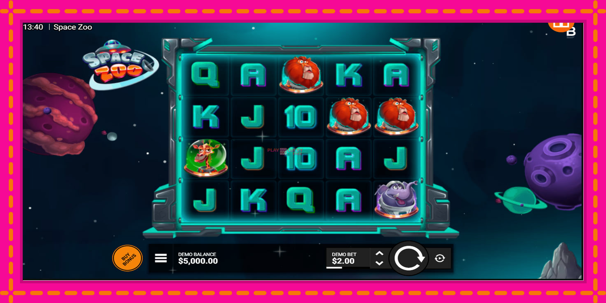 Безплатна игра в Space Zoo без регистрация, картина 1