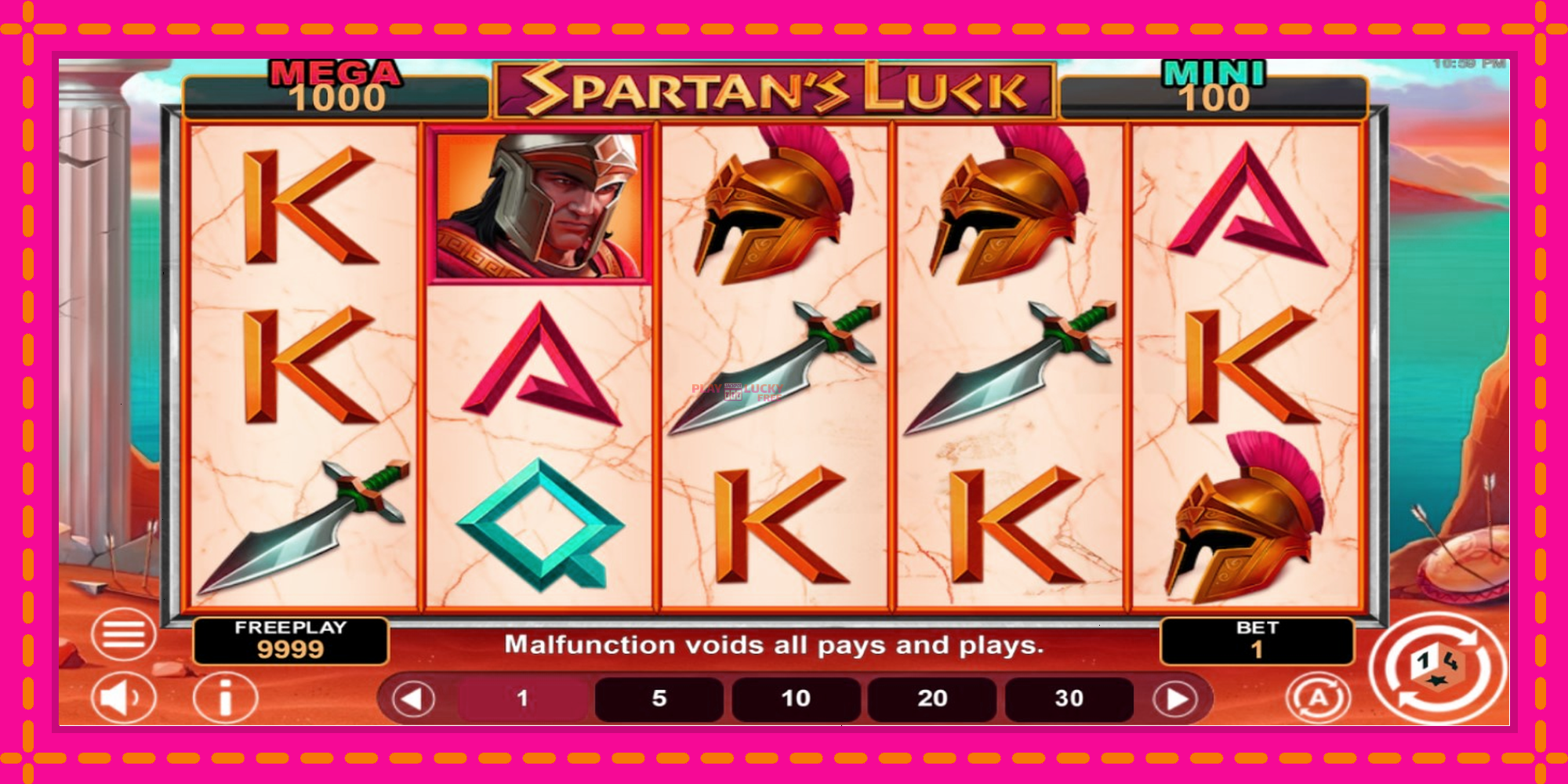 Безплатна игра в Spartans Luck Hold & Win без регистрация, картина 2