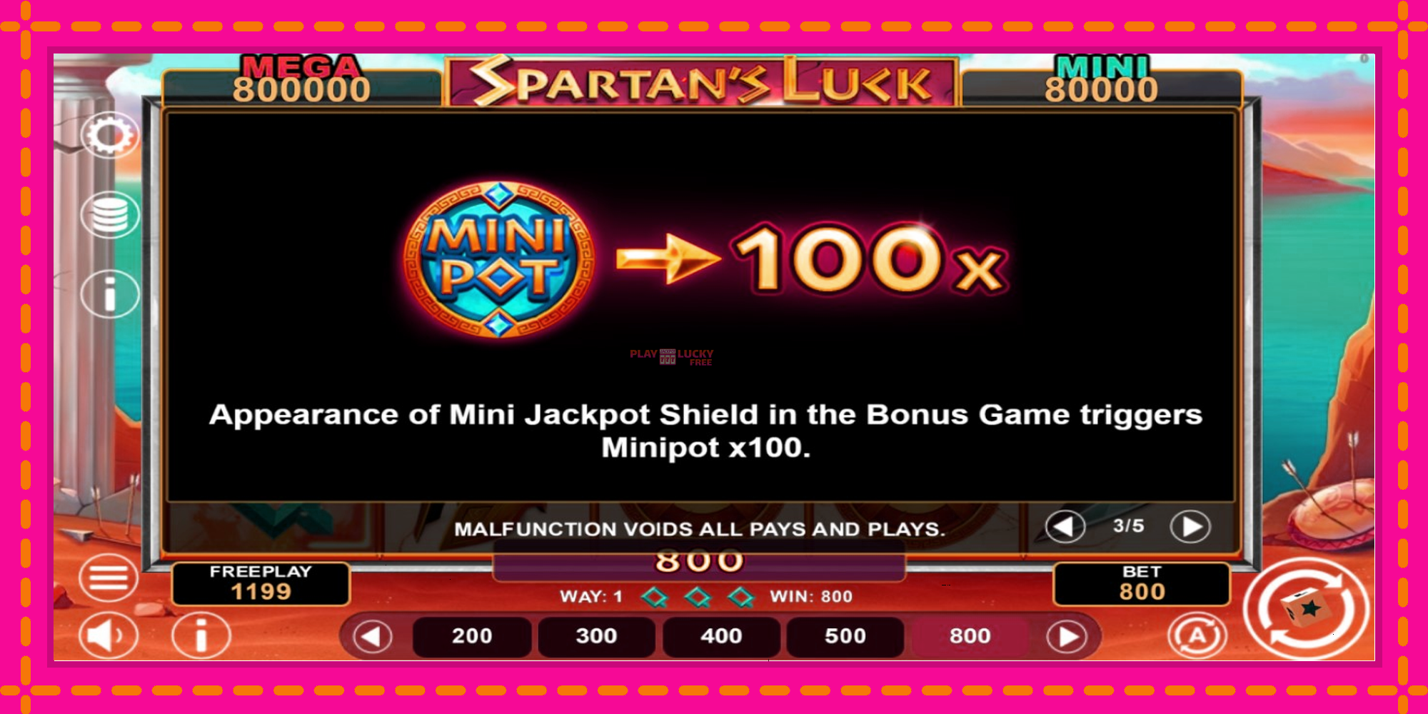 Безплатна игра в Spartans Luck Hold & Win без регистрация, картина 6