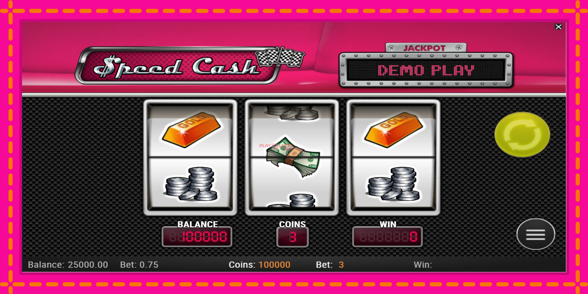 Безплатна игра в Speed Cash без регистрация, картина 2