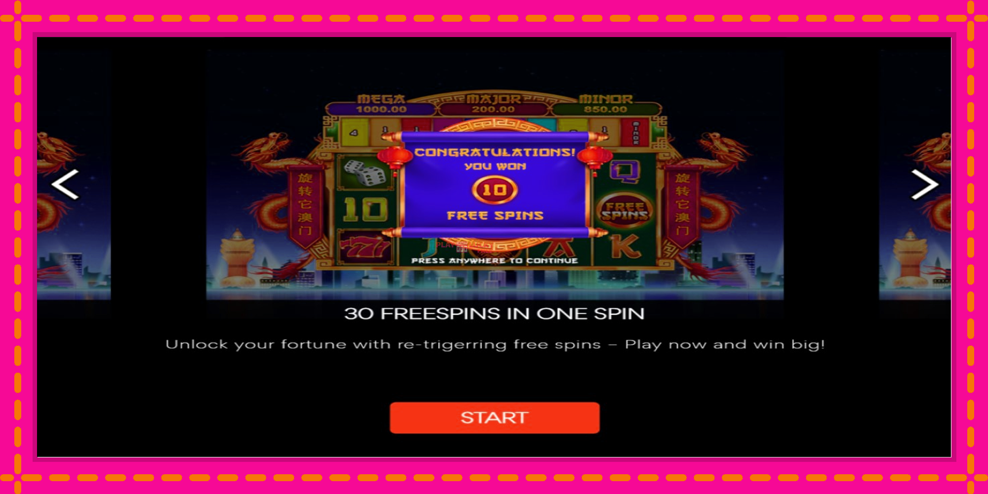 Безплатна игра в Spin It Macao без регистрация, картина 1