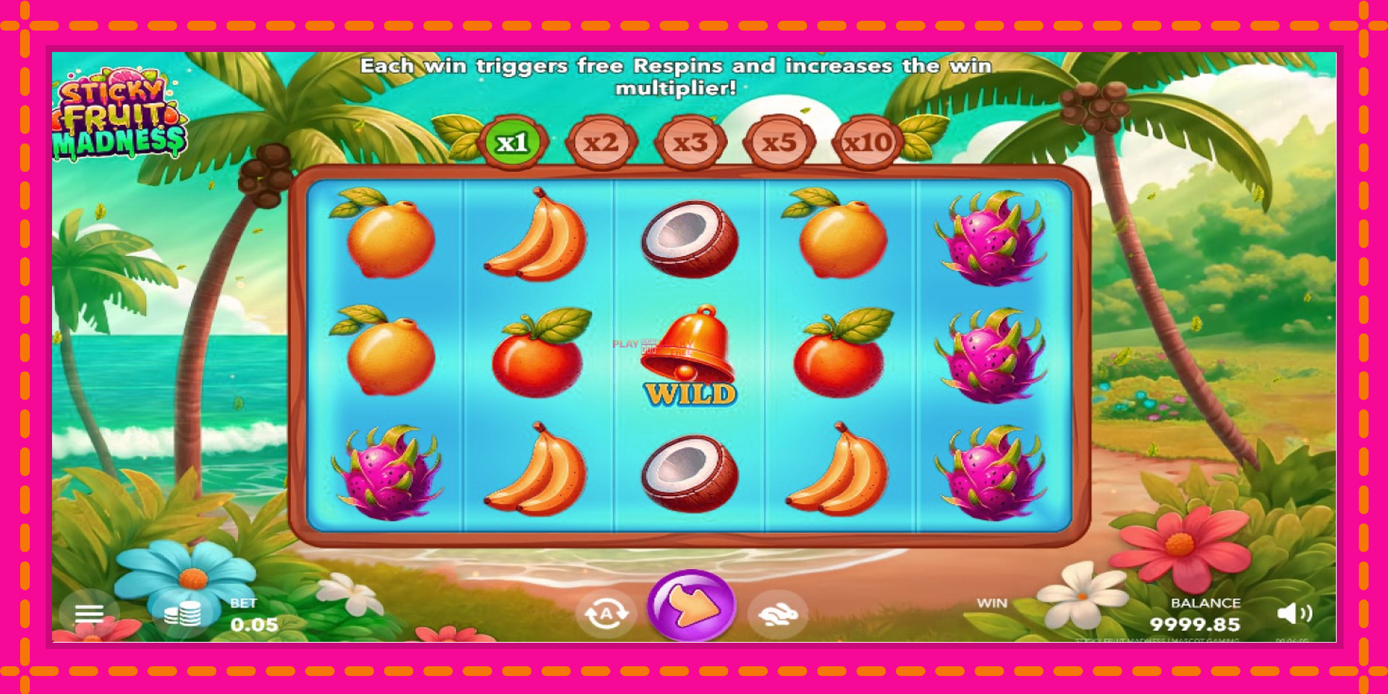 Безплатна игра в Sticky Fruit Madness без регистрация, картина 2