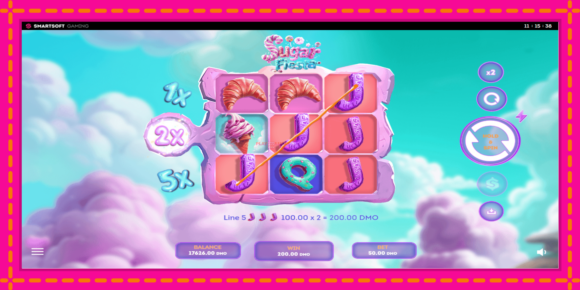 Безплатна игра в Sugar Fiesta без регистрация, картина 4