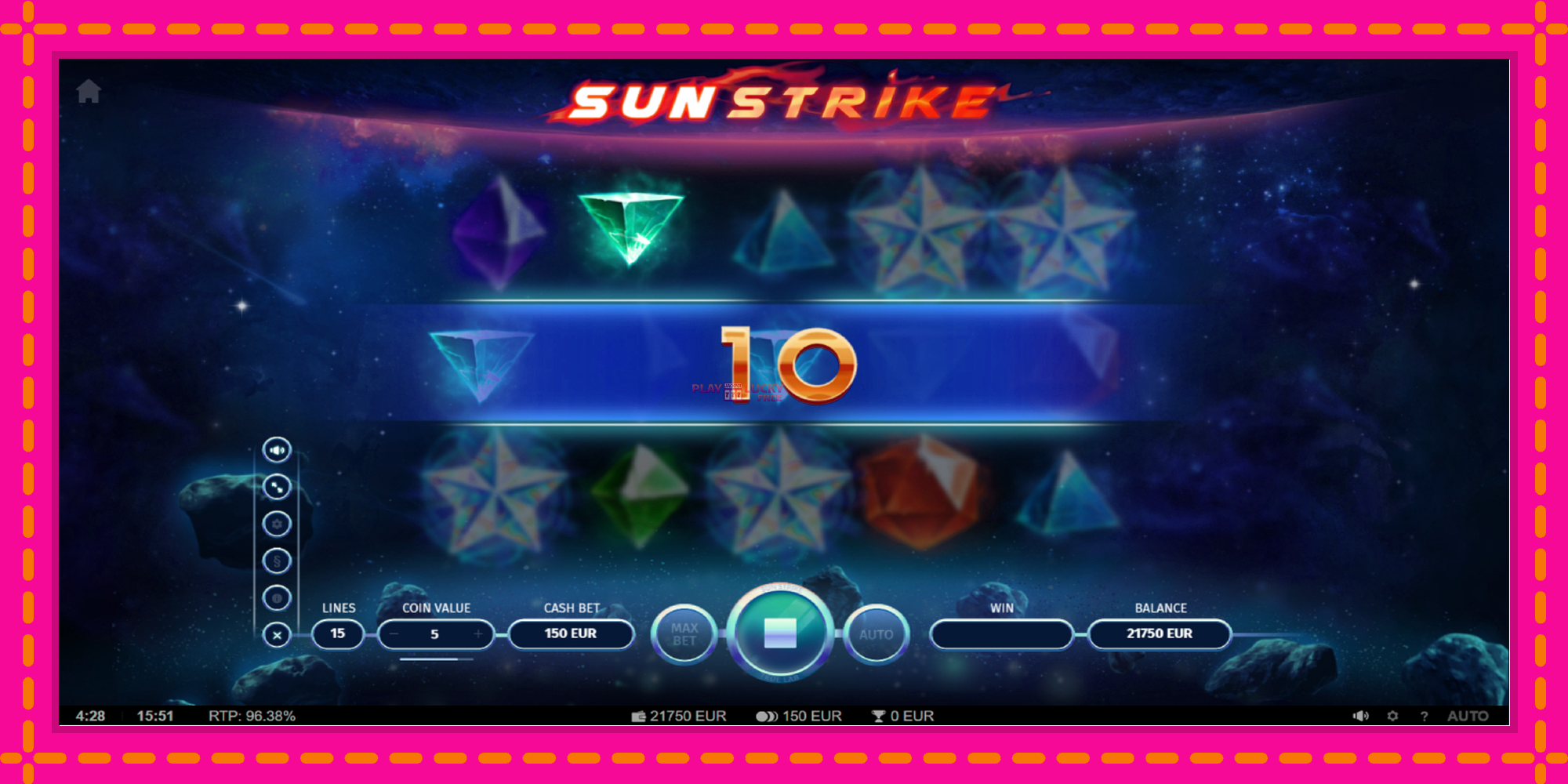 Безплатна игра в Sun Strike без регистрация, картина 3