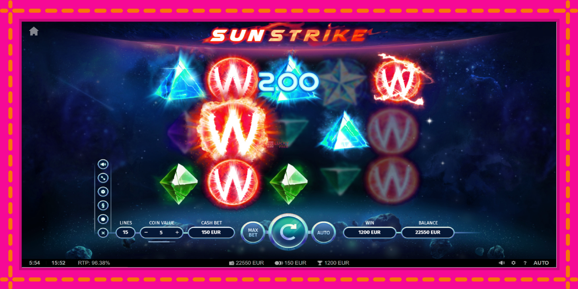 Безплатна игра в Sun Strike без регистрация, картина 4