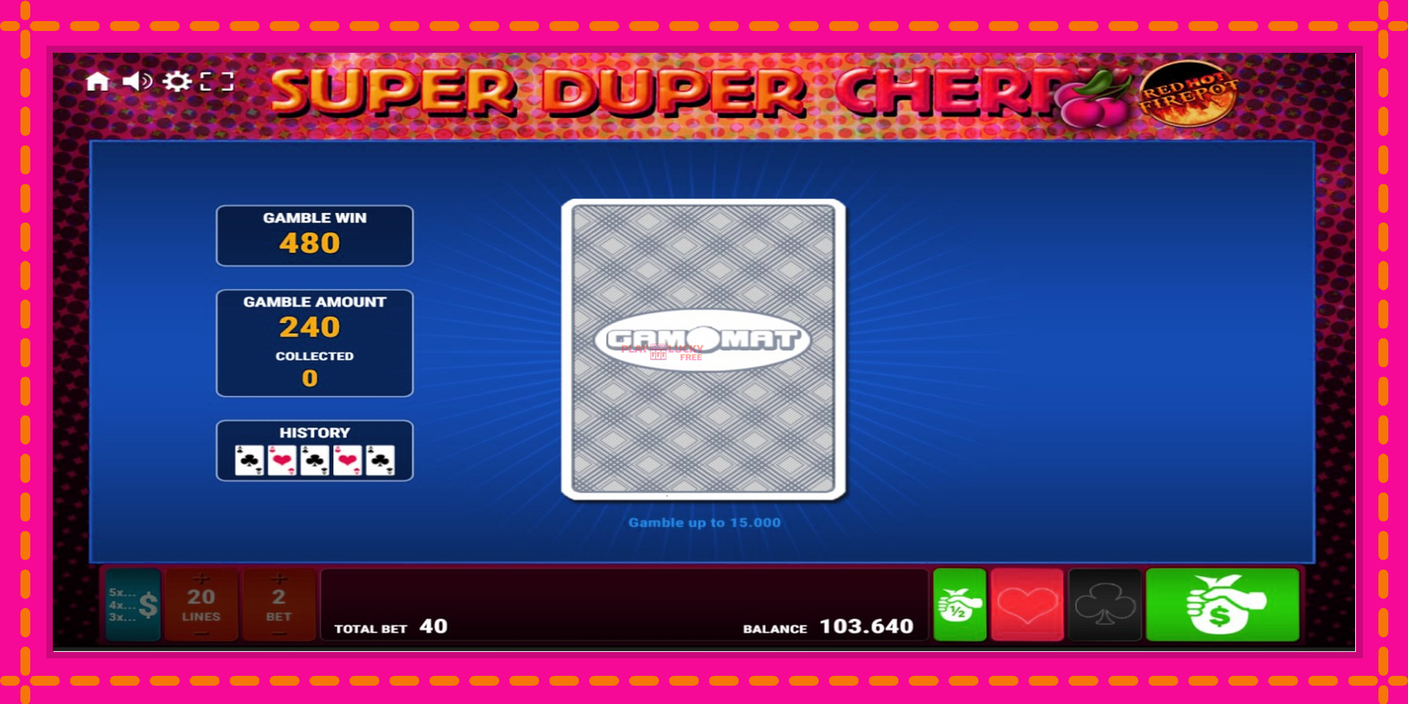 Безплатна игра в Super Duper Cherry Red Hot Firepot без регистрация, картина 4