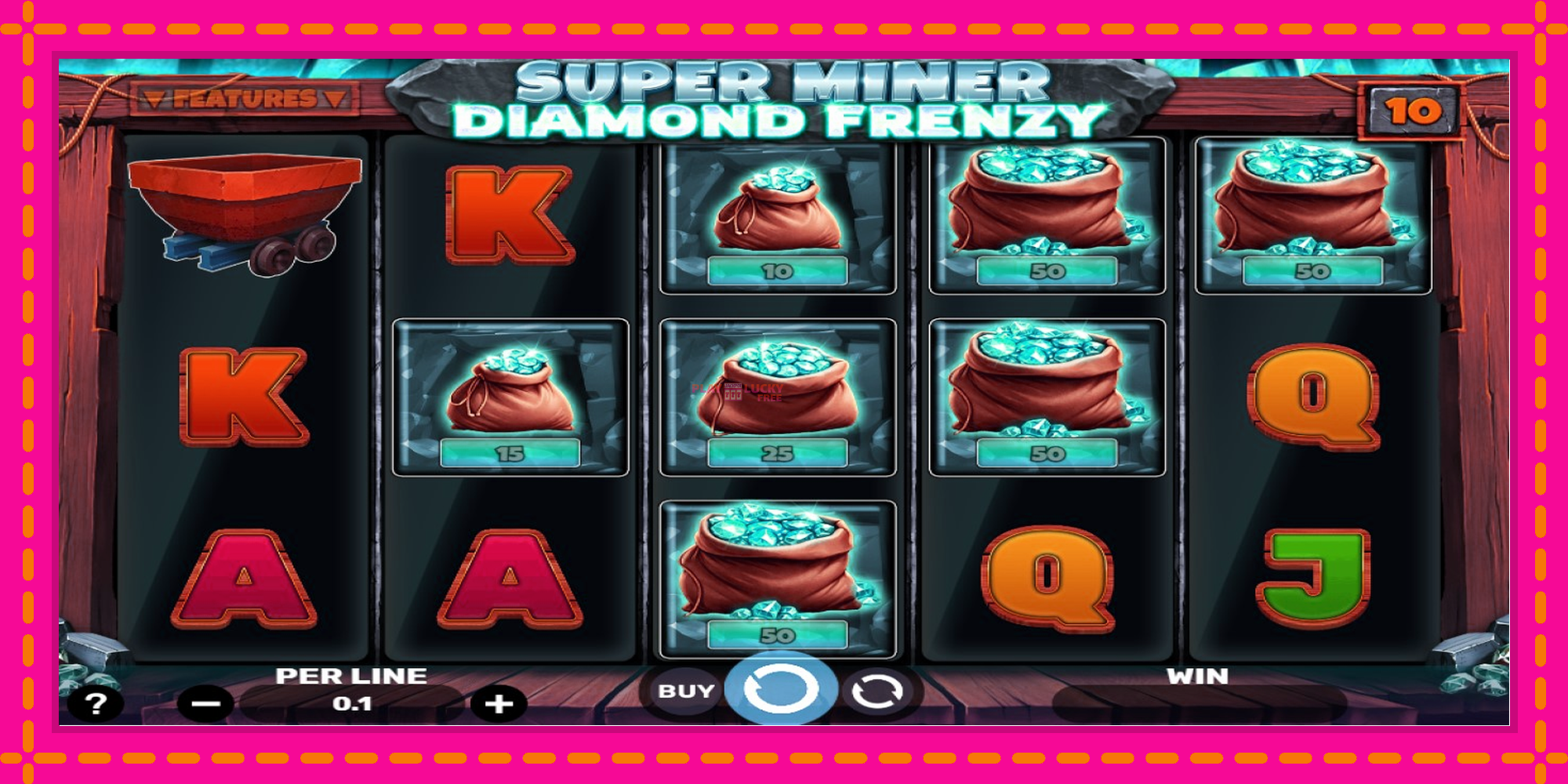 Безплатна игра в Super Miner - Diamond Frenzy без регистрация, картина 2