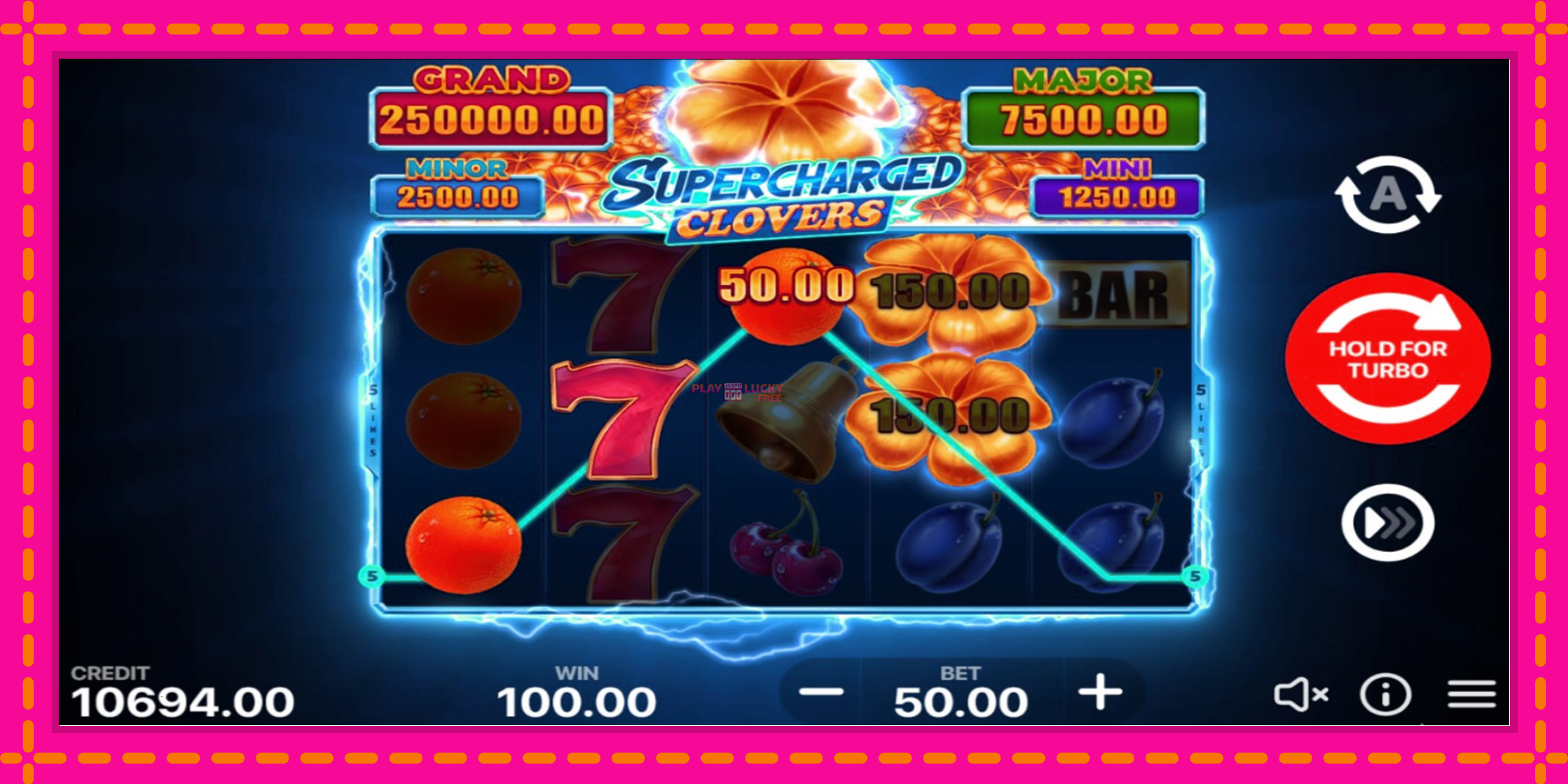 Безплатна игра в Supercharged Clovers: Hold and Win без регистрация, картина 4