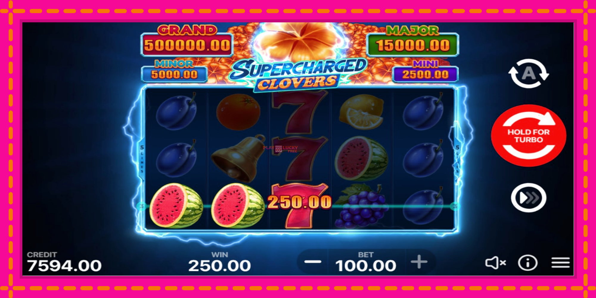 Безплатна игра в Supercharged Clovers: Hold and Win без регистрация, картина 5