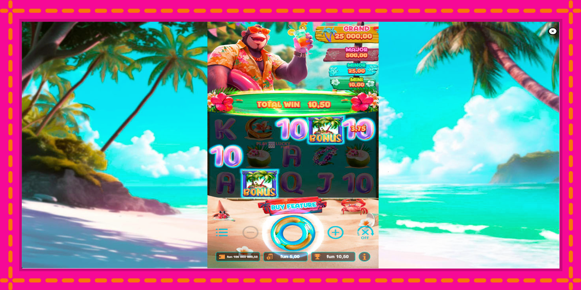 Безплатна игра в Surf Monkey без регистрация, картина 2