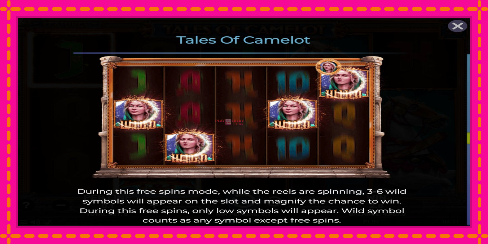 Безплатна игра в Tales of Camelot без регистрация, картина 6